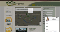 Desktop Screenshot of lundquistrealestate.com